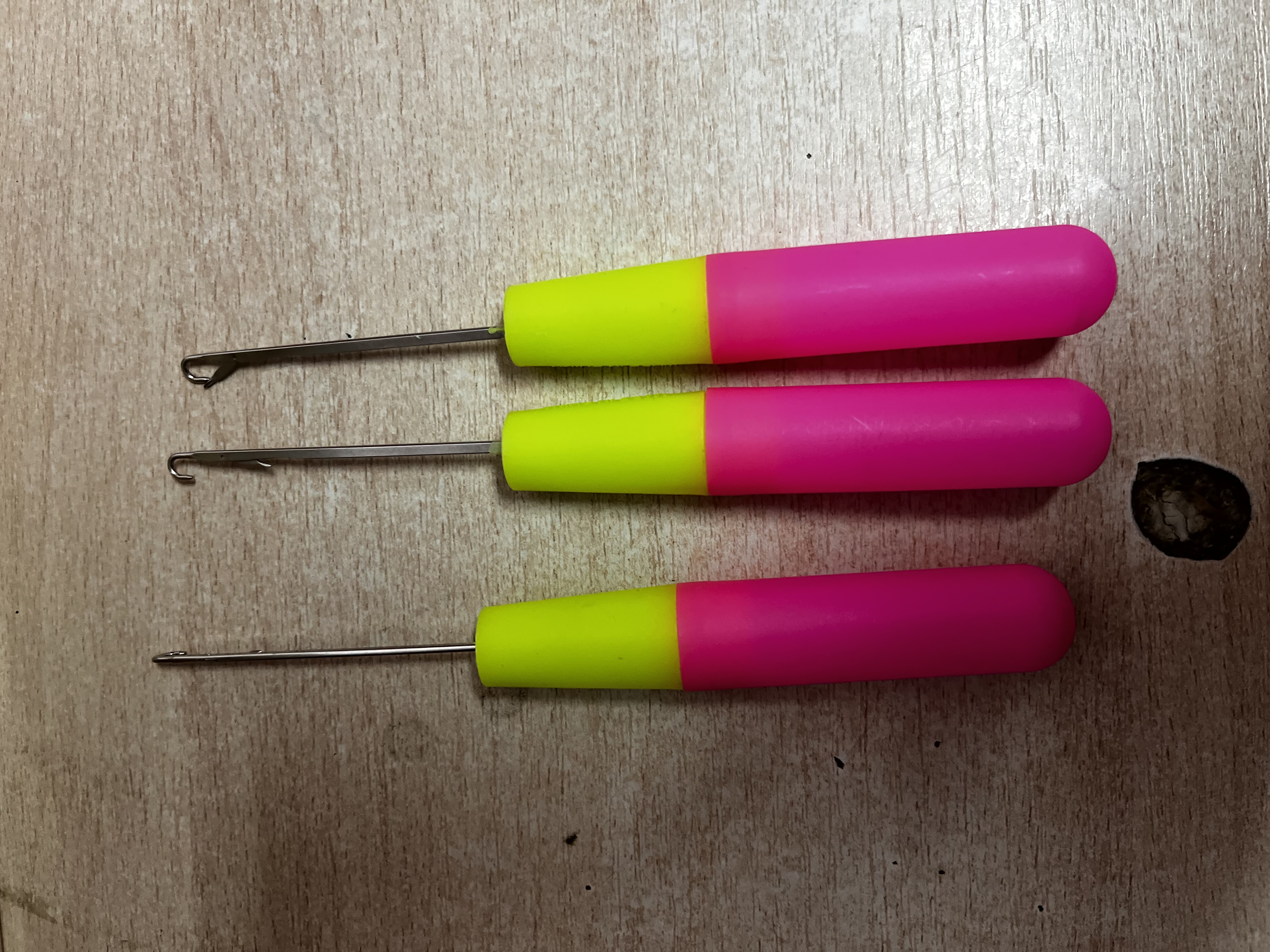 Crochet pins